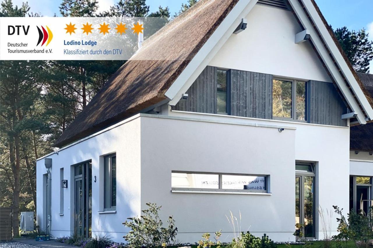 Ferienhaus Lodino Lodge Mit Sauna Und Kamin Loddin Exteriér fotografie